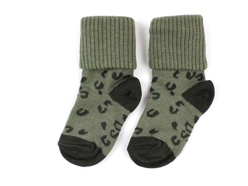 MP/Soft Gallery socks cotton green leospot (2-Pack)