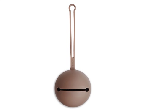 Mushie cloudy mauve silicone pacifier case