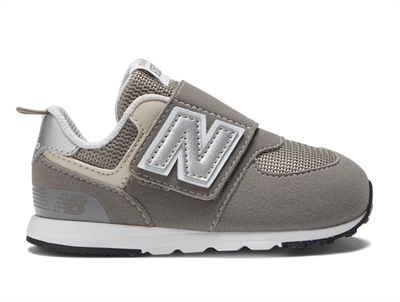 New Balance 574 sneaker rain cloud/silver metallic