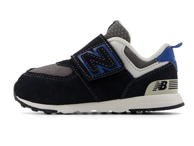 New Balance 574 sneaker black/blue