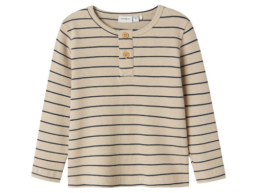 Name It blouse with navy blazer stripes  