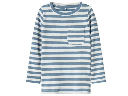 Name It blouse spring lake/cloud dancer with stripes