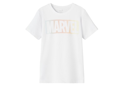 Name It bright white t-shirt Marvel
