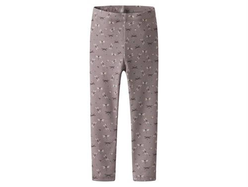 Name It leggings lilac dove with dragonfly print