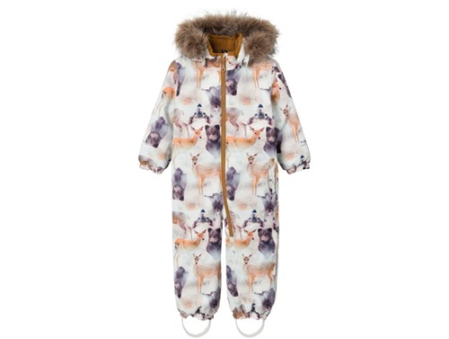 Name It rubber animal print coverall
