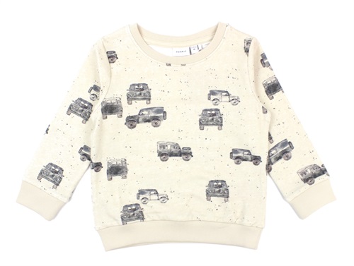 Name It sweatblouse peyote melange print
