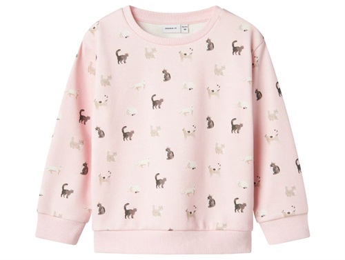 Name It sweatshirt ballerina with cat print