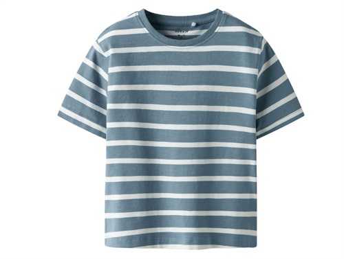 Name It t-shirt spring lake with white stripes  