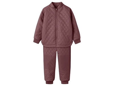 Name It thermal set rose brown with reinforcements