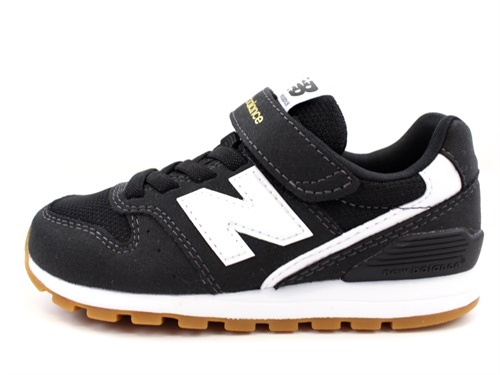 new balance black velcro sneakers