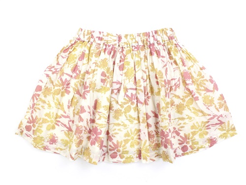 Noa Noa Miniature print offwhite/rosa/yellow skirt watercolour