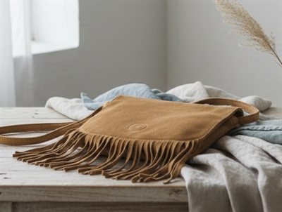 Petit by Sofie Schnoor shoulder bag fringed tan