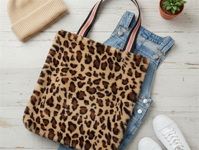 Petit by Sofie Schnoor shopper brown leopard