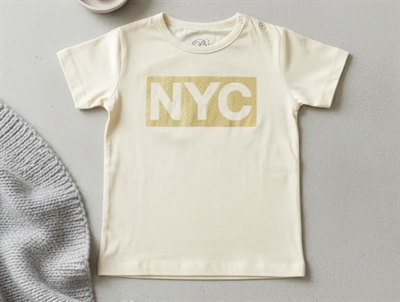 Petit by Sofie Schnoor t-shirt NYC light yellow