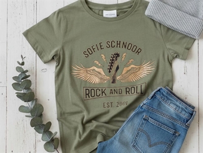 Sofie Schnoor Girls t-shirt army green