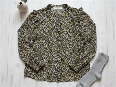 Sofie Schnoor Girls shirt Malikka black flower