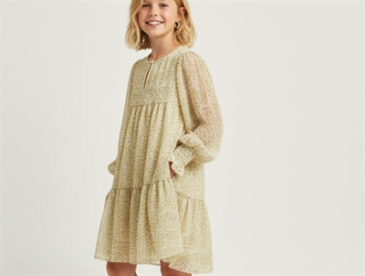 Sofie Schnoor Girls dress IZMA yellow flower