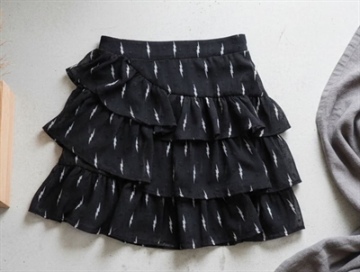 Sofie Schnoor Girls skirt Millia black lightning