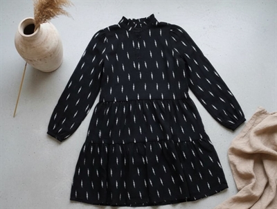 Sofie Schnoor Girls dress Millia black lightning