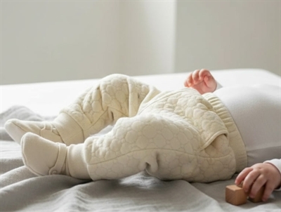 Petit by Sofie Schnoor sweat pants Estralla cream glitter