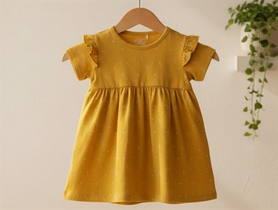 Petit by Sofie Schnoor dress Synge Mustard print
