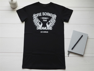 Sofie Schnoor Girls t-shirt/dress black