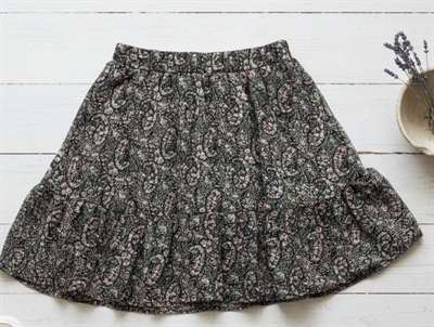 Sofie Schnoor Girls skirt black flower