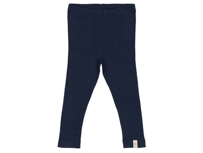 Petit Piao leggings dress blues modal