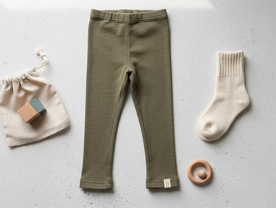 Petit Piao chocolate brown leggings modal