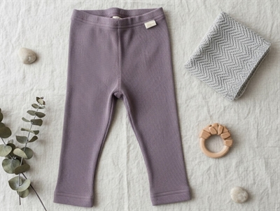 Petit Piao lavender mist modal leggings