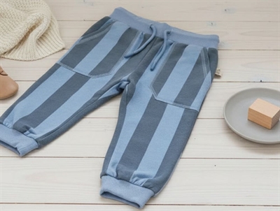 Petit Piao sweatpants allure blue striped