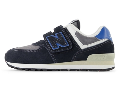 New Balance 574 sneaker black/blue