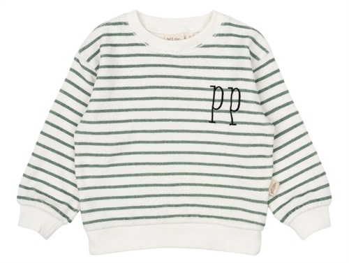 Petit Piao sweatshirt green striped