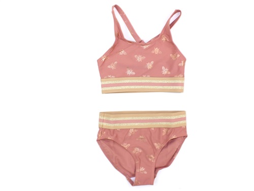 Petit by Sofie Schnoor bikini dusty rose with bees