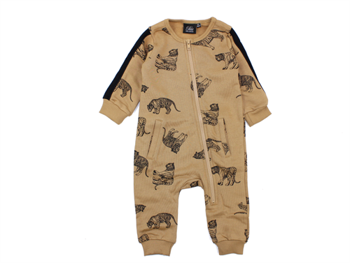 Petit by Sofie Schnoor coveralls tan tiger