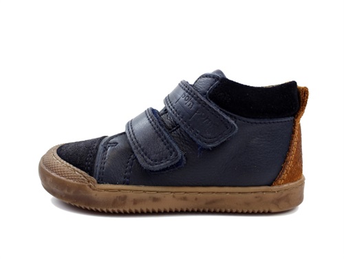 Pom Pom trainer navy with velcro