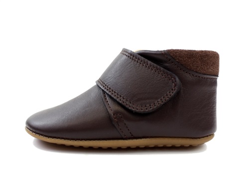 Pom Pom slippers brown