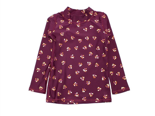 Soft Gallery bath blouse Astin FIG winterberry