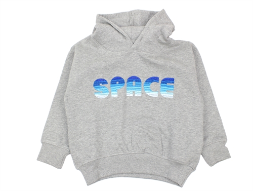 Soft Gallery hoodie Bowie gray melange space
