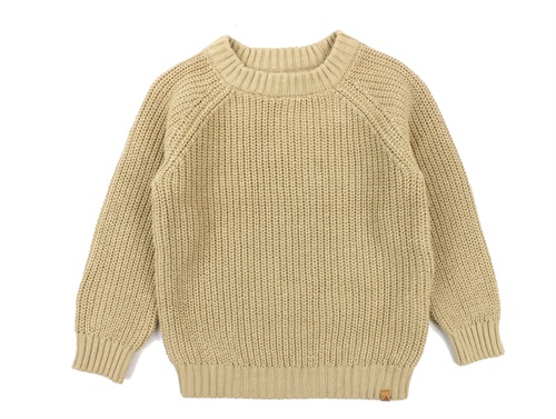 Lil Atelier knit blouse warm sand