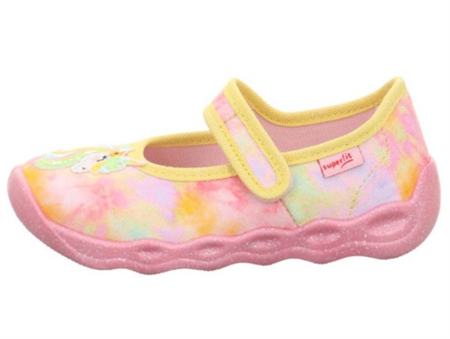 Superfit Bubble slipper/ballerina yellow/pink mix