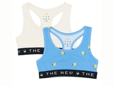 THE NEW top gardenia 2-pack with lemon print