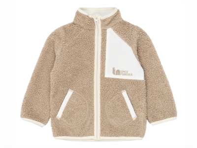 THE NEW Siblings teddy jacket gardenia with contrast details