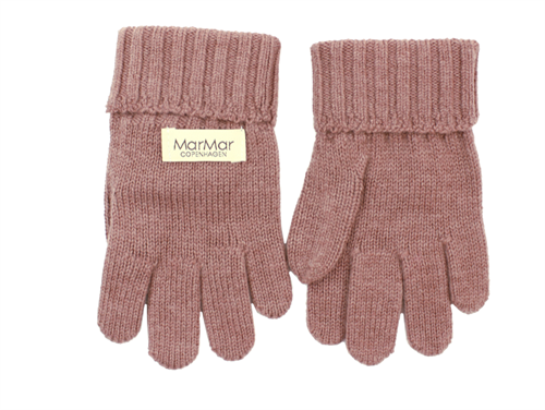 MarMar Ash finger mittens mauve cotton/wool