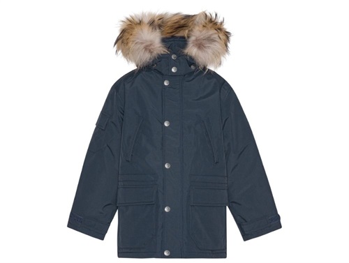 Ver de Terre navy winter jacket nordic