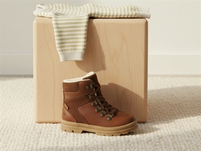 Wheat cognac winter boot Toni Hiker with TEX
