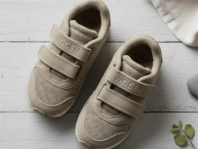 Woden Wonder sneaker Ydun silver mink