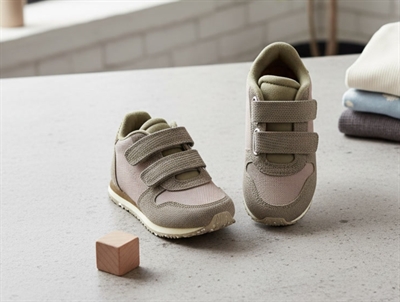 Woden Wonder sneaker Sandra pearl silver mink