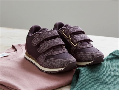 Woden Kids sneaker Sandra pearl fudge