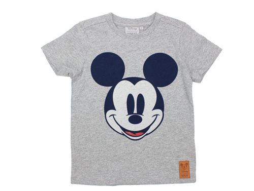 Wheat t-shirt Mickey melange gray